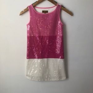 Girls Nicole Miller Sequin Dress